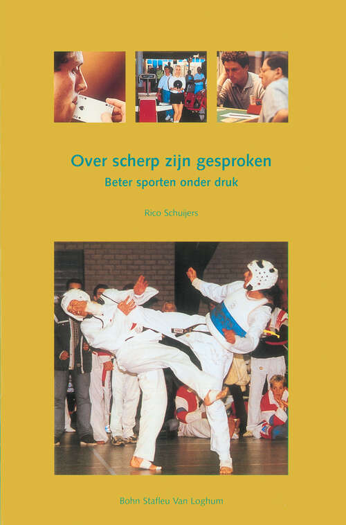 Book cover of Over scherp zijn gesproken