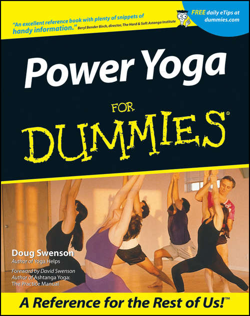 Book cover of Power Yoga For Dummies (For Dummies Ser.)