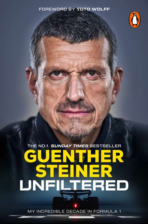 Book cover of Unfiltered: The brand new autobiography from the No. 1 Sunday Times bestseller, as seen on Netflix's Drive to Survive