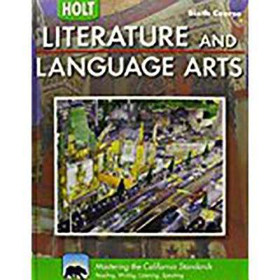 Book cover of Holt Literature and Language Arts (Sixth Course)