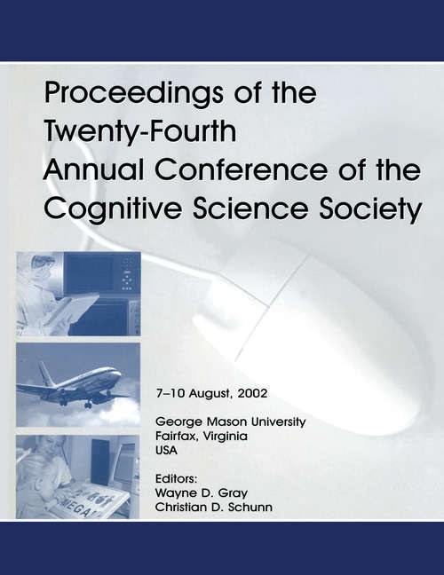 Book cover of Proceedings of the Twenty-fourth Annual Conference of the Cognitive Science Society