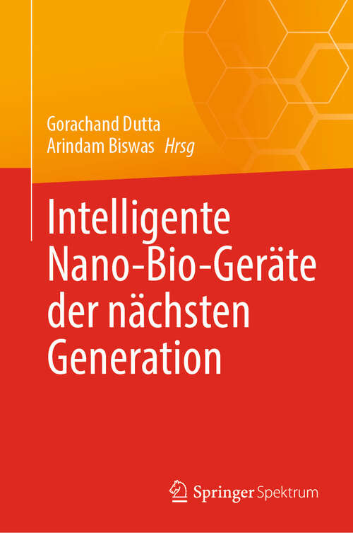 Book cover of Intelligente Nano-Bio-Geräte der nächsten Generation (2024)