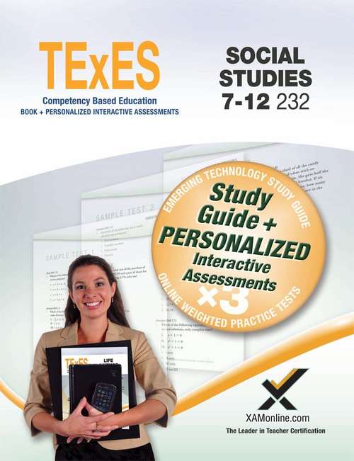 Book cover of TExES Social Studies 7-12: Teacher Certification Exam Guide