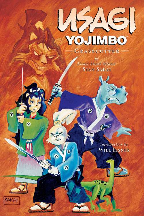 Book cover of Usagi Yojimbo Volume 12: Grasscutter (Usagi Yojimbo)