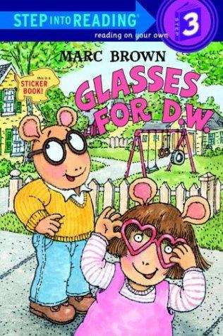 Book cover of Glasses for D.W.