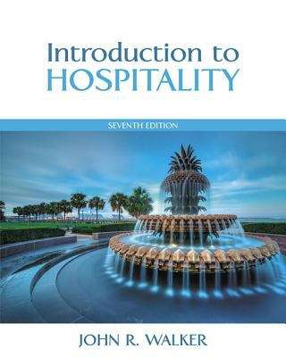 Book cover of Introduction to Hospitality (Seventh Edition)