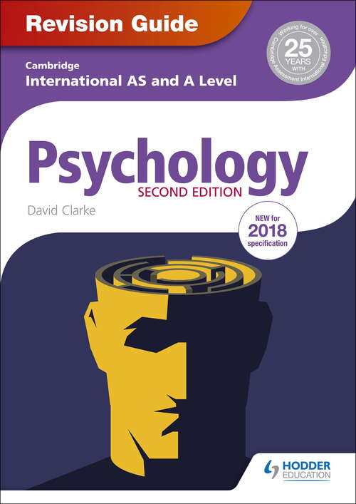 Book cover of Cambridge International AS/A Level Psychology Revision Guide 2nd edition