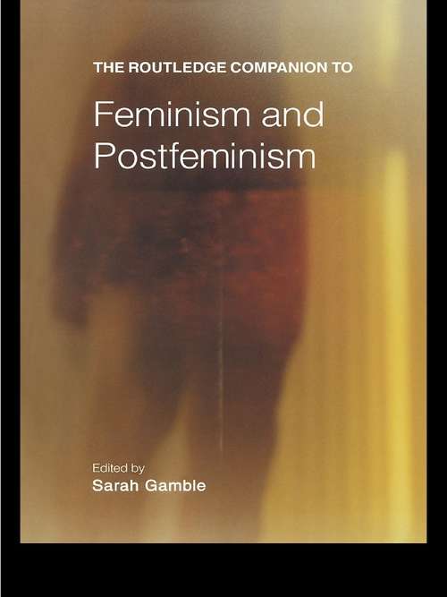 Book cover of The Routledge Companion to Feminism and Postfeminism (2) (Routledge Companions)