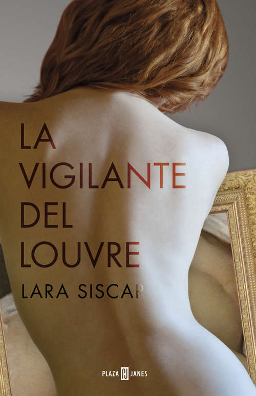 Book cover of La vigilante del Louvre