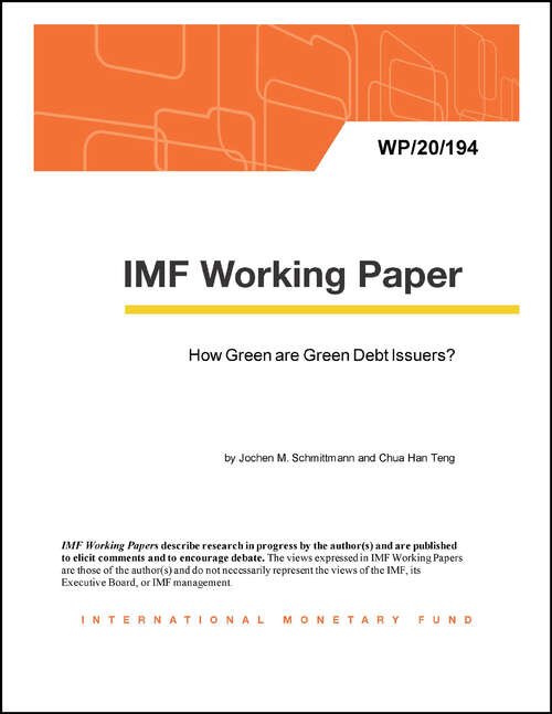 Book cover of IMF: Recent Economic Developments (Imf Working Papers: Imf Staff No. 97/107)