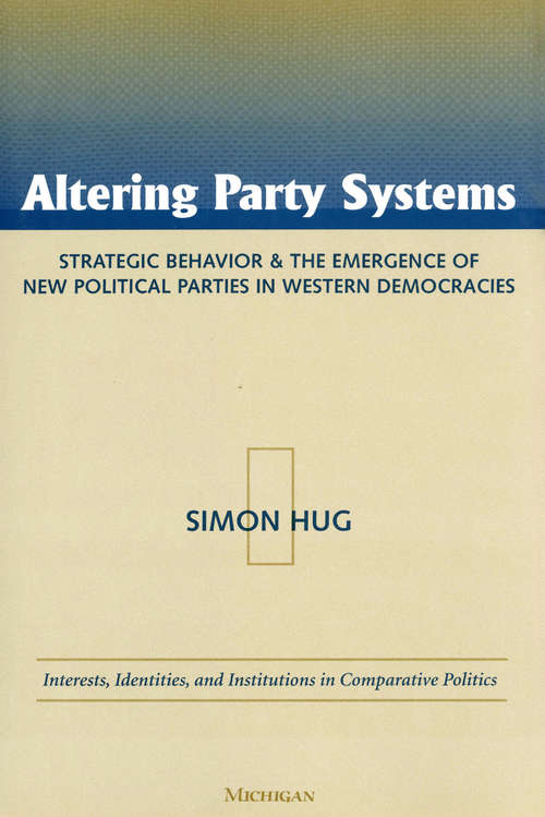 Book cover of Altering Party Systems