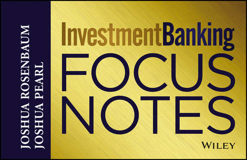 Book cover of Investment Banking Focus Notes: Focus Notes (2) (Wiley Finance)