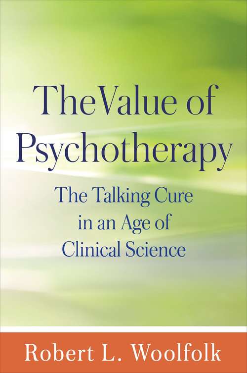 Book cover of The Value of Psychotherapy