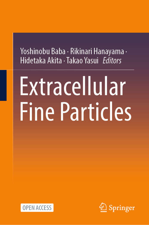 Book cover of Extracellular Fine Particles