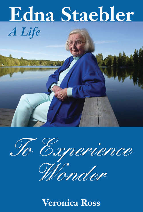 Book cover of To Experience Wonder: A Life