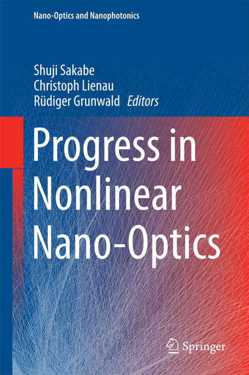 Book cover of Progress in Nonlinear Nano-Optics