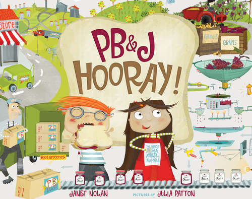 Book cover of PB&J Hooray!