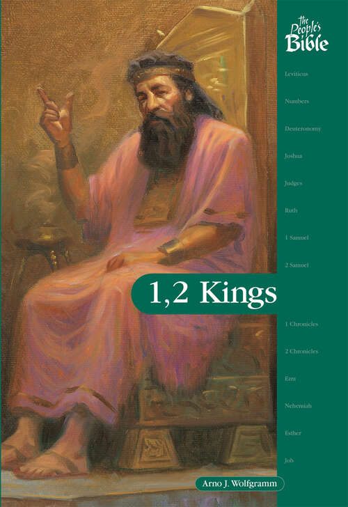 Book cover of 1,2 Kings (People's Bible Teachings)