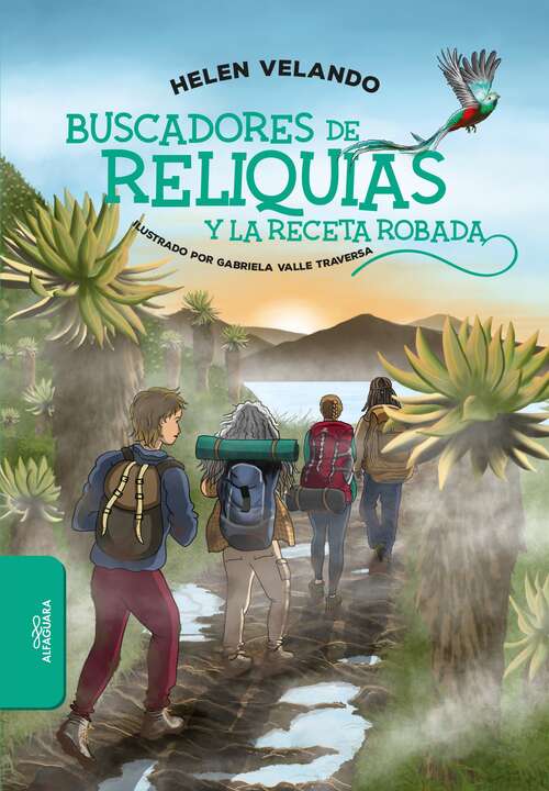 Book cover of Buscadores de reliquias y la receta robada