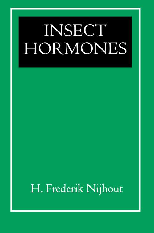 Book cover of Insect Hormones