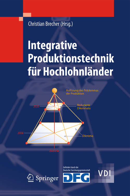 Book cover of Integrative Produktionstechnik für Hochlohnländer