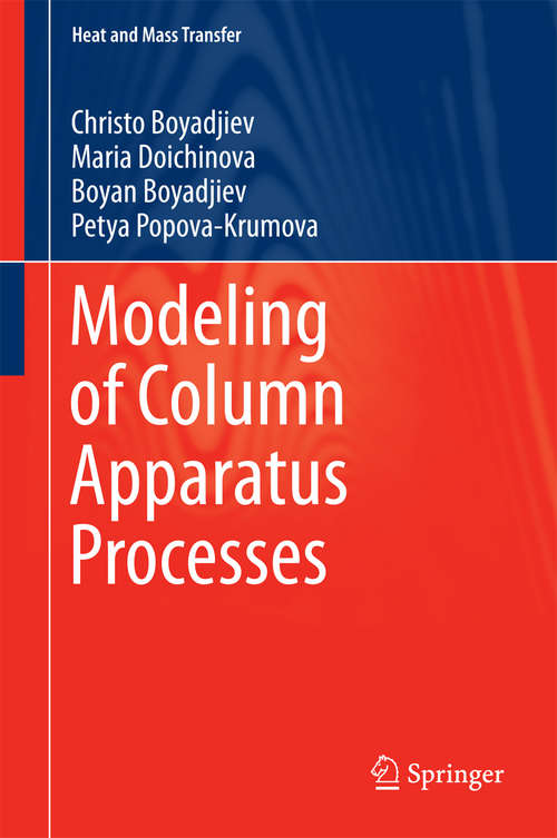 Book cover of Modeling of Column Apparatus Processes