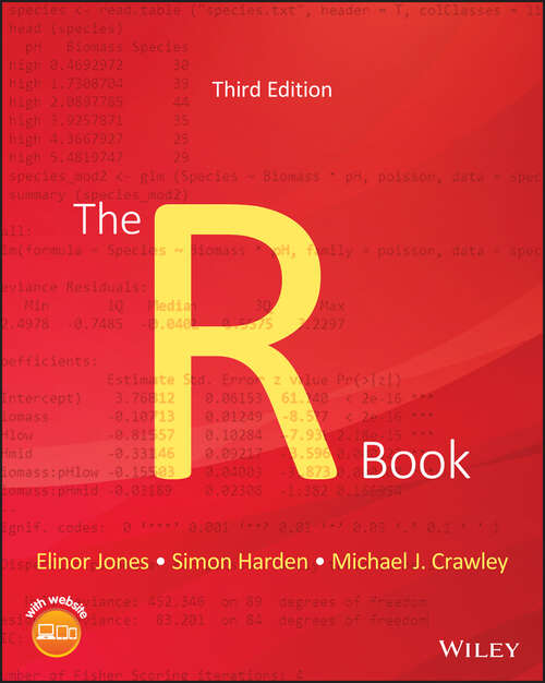 Book cover of The R Book (3)
