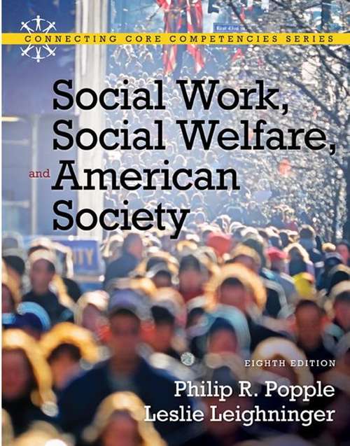 Book cover of Social Work, Social Welfare and American Society