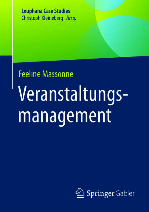 Book cover of Veranstaltungsmanagement