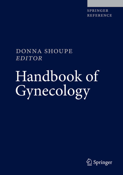 Book cover of Handbook of Gynecology