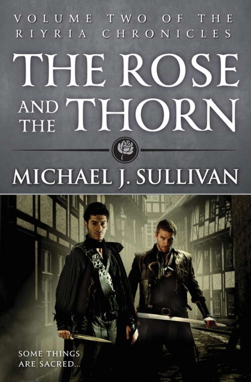Book cover of The Rose and the Thorn: Book 2 of The Riyria Chronicles (Riyria Chronicles)