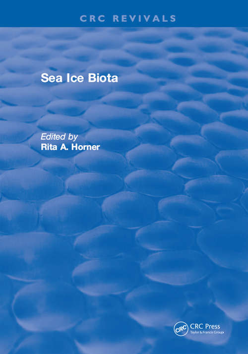 Book cover of Sea Ice Biota