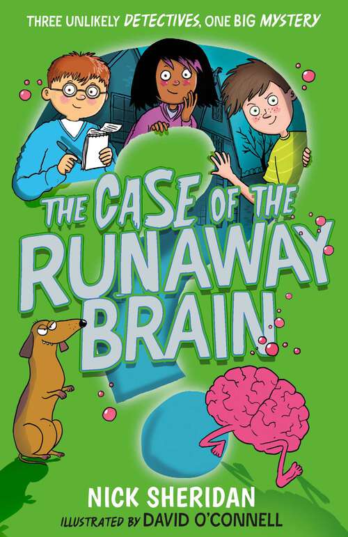 Book cover of The Case of the Runaway Brain