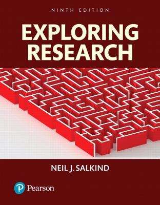Book cover of Exploring Research: Ninth Edition