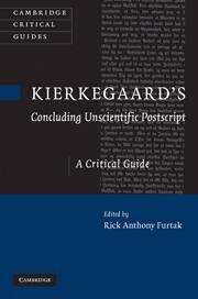 Book cover of Kierkegaard's Concluding Unscientific Postscript: A Critical Guide