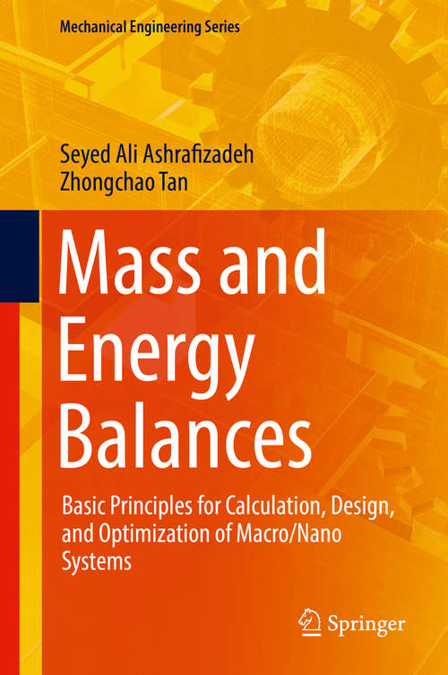 Book cover of Mass and Energy Balances