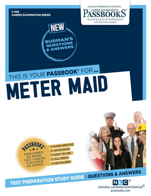 Book cover of Meter Maid: Passbooks Study Guide (Career Examination Series: C-498)