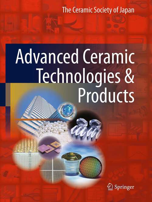 Book cover of Advanced Ceramic Technologies & Products