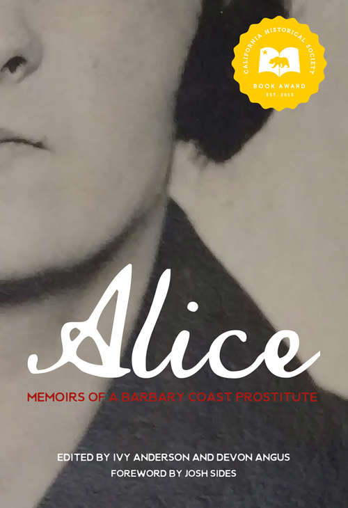 Book cover of Alice: Memoirs of a Barbary Coast Prostitute