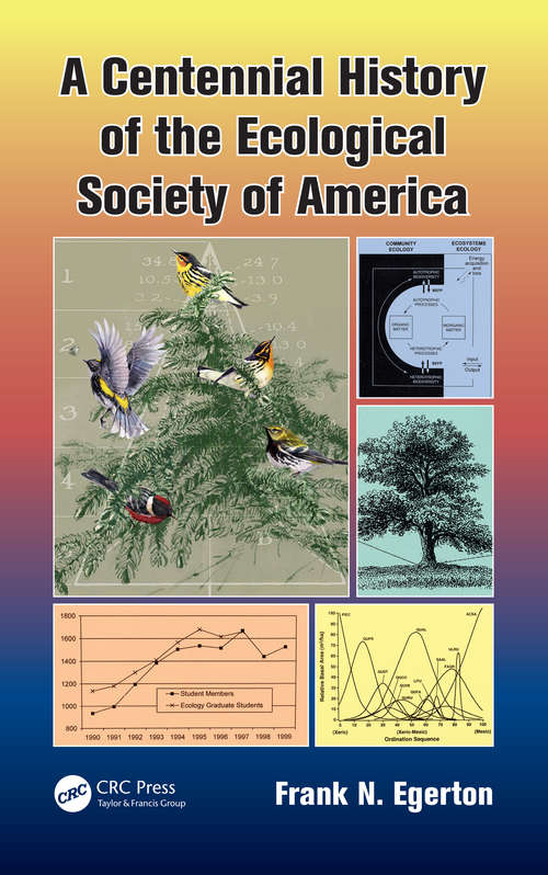 Book cover of A Centennial History of the Ecological Society of America