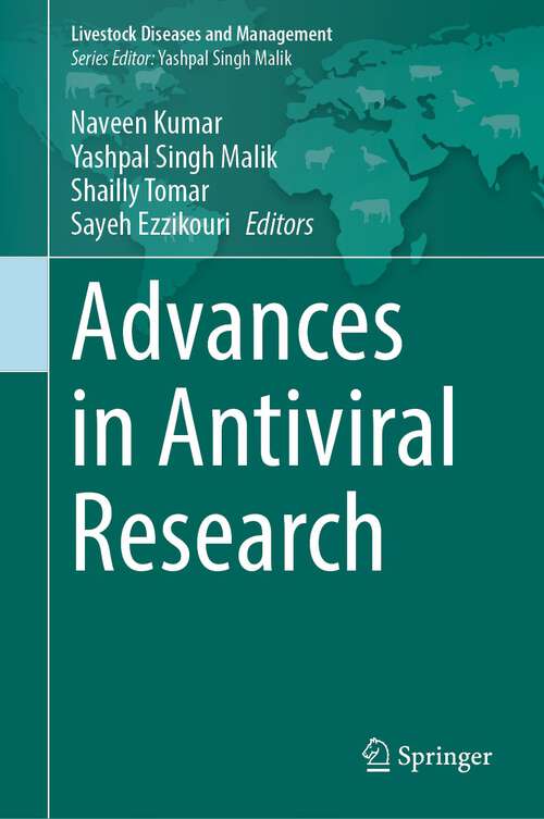 Book cover of Advances in Antiviral Research (2024) (Livestock Diseases and Management)