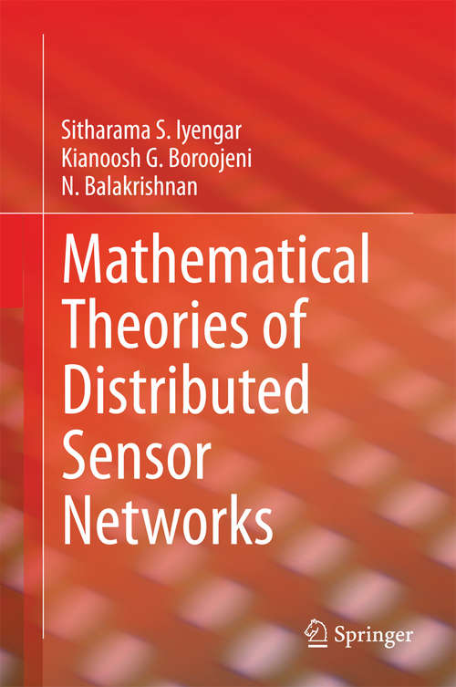 Book cover of Mathematical Theories of Distributed Sensor Networks
