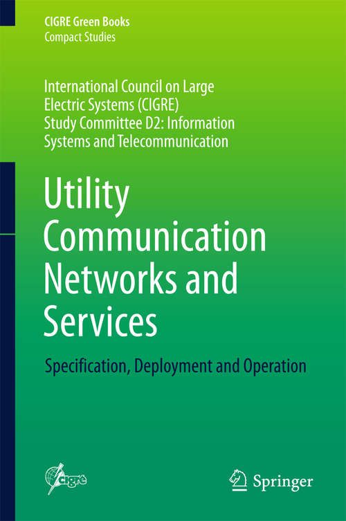 Book cover of Utility Communication Networks and Services