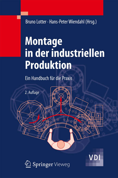 Book cover of Montage in der industriellen Produktion