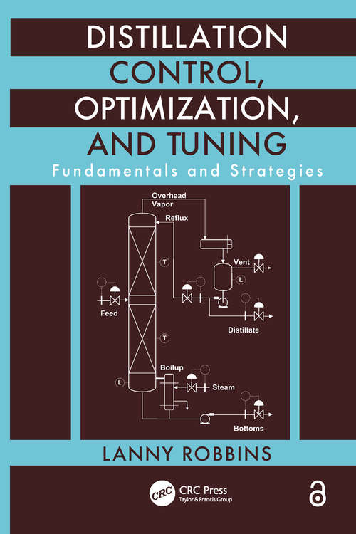 Book cover of Distillation Control, Optimization, and Tuning: Fundamentals and Strategies