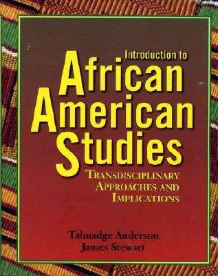 Book cover of Introduction to African American Studies: Transdisciplinary Approaches and Implications