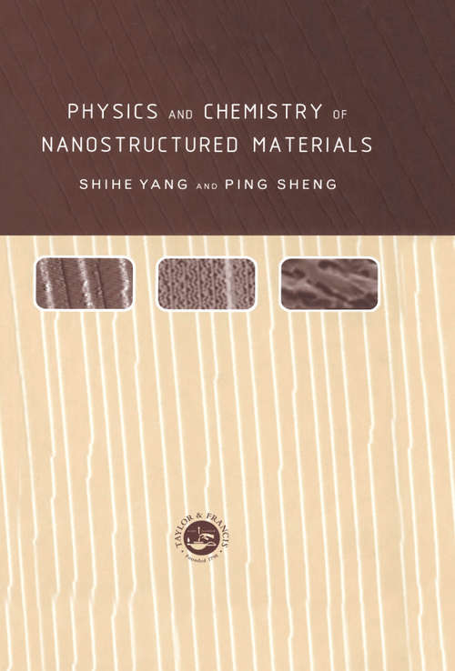 Book cover of Physics and Chemistry of Nano-structured Materials (1)