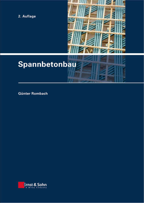 Book cover of Spannbetonbau (2. Auflage)