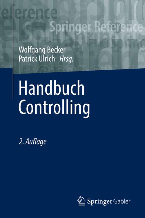 Book cover of Handbuch Controlling (2. Aufl. 2022)