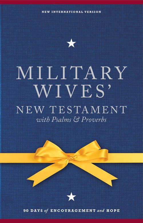 Book cover of NIV Military Wives' New Testament with Psalms and   Proverbs